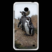 Coque Nokia Lumia 630 2 pingouins