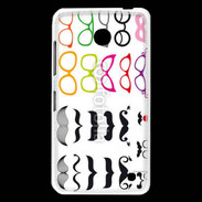 Coque Nokia Lumia 630 Lunette et moustache 5