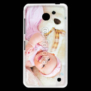 Coque Nokia Lumia 630 Sourire de bébé en rose