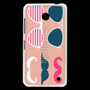 Coque Nokia Lumia 630 Moustache et lunettes 5