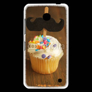 Coque Nokia Lumia 630 Cupcake moustache