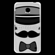 Coque Nokia Lumia 630 Moustache et casquette tête de mort