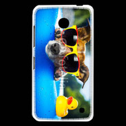 Coque Nokia Lumia 630 Chien à la piscine 5