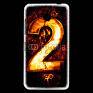 Coque Nokia Lumia 630 Deux en feu