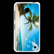 Coque Nokia Lumia 630 Belle plage ensoleillée 1