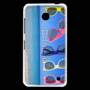 Coque Nokia Lumia 630 Lunettes sur la plage