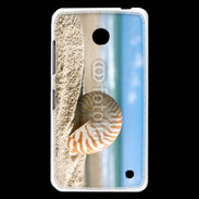 Coque Nokia Lumia 630 Coquillage sur la plage 5