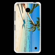Coque Nokia Lumia 630 Palmier sur la plage tropicale