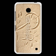 Coque Nokia Lumia 630 Soleil et sable sur la plage