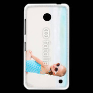 Coque Nokia Lumia 630 Petite fille à la plage