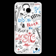 Coque Nokia Lumia 630 Eléments de musique en dessin