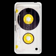 Coque Nokia Lumia 630 Cassette audio transparente 1
