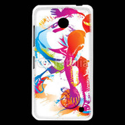 Coque Nokia Lumia 630 Joueur de basket en dessin