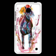 Coque Nokia Lumia 630 Equitation en peinture 10