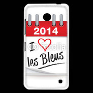 Coque Nokia Lumia 630 J'aime les bleus 2014
