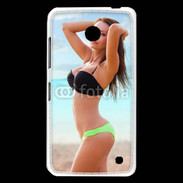 Coque Nokia Lumia 630 Belle femme à la plage 10