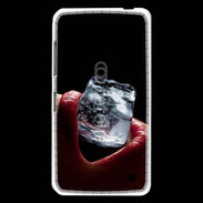 Coque Nokia Lumia 630 Bouche sexy avec glaçon
