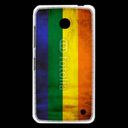 Coque Nokia Lumia 630 Drapeau gay vintage