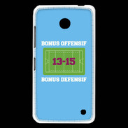 Coque Nokia Lumia 630 Bonus Offensif-Défensif Bleu