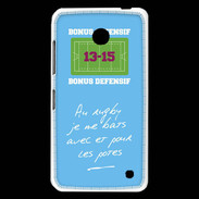 Coque Nokia Lumia 630 Les potes Bonus offensif-défensif Bleu