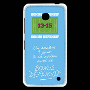 Coque Nokia Lumia 630 1 point bonus offensif-défensif Bleu