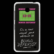 Coque Nokia Lumia 630 Obtenir le Bonus offensif-défensif Noir