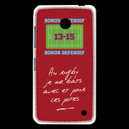 Coque Nokia Lumia 630 Les potes Bonus offensif-défensif Rouge