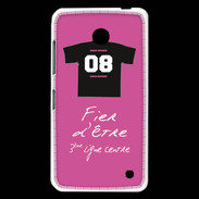 Coque Nokia Lumia 630 Troisième ligne centre Bonus offensif-défensif Rose 2