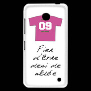 Coque Nokia Lumia 630 Demi de mêlée Bonus offensif-défensif Blanc
