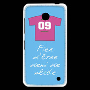 Coque Nokia Lumia 630 Demi de mêlée Bonus offensif-défensif Bleu