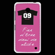 Coque Nokia Lumia 630 Demi de mêlée Bonus offensif-défensif Rose 2