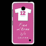 Coque Nokia Lumia 630 3/4 centre G Bonus offensif-défensif Rose