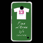 Coque Nokia Lumia 630 3/4 centre D Bonus offensif-défensif Vert