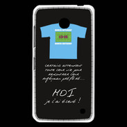 Coque Nokia Lumia 630 Moi je l'ai élevé Bonus offensif-défensif Noir 2