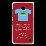 Coque Nokia Lumia 630 Moi je l'ai élevé Bonus offensif-défensif Rouge 2