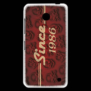 Coque Nokia Lumia 630 Since crane rouge 1986