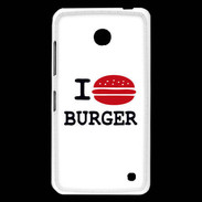 Coque Nokia Lumia 630 I love Burger