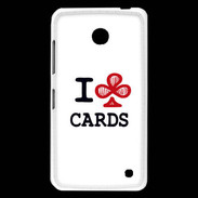 Coque Nokia Lumia 630 I love Cards Club