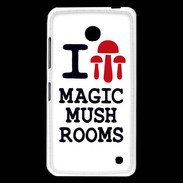 Coque Nokia Lumia 630 I love Mushrooms