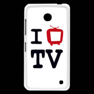Coque Nokia Lumia 630 I love TV