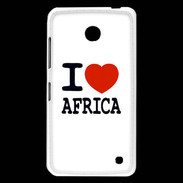 Coque Nokia Lumia 630 I love Africa
