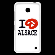 Coque Nokia Lumia 630 I love Alsace 2