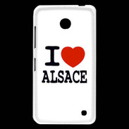Coque Nokia Lumia 630 I love Alsace
