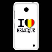 Coque Nokia Lumia 630 I love Belgique 2