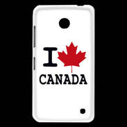 Coque Nokia Lumia 630 I love Canada 2