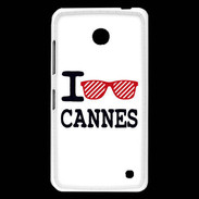 Coque Nokia Lumia 630 I love Cannes 2
