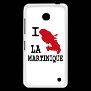 Coque Nokia Lumia 630 I love La Martinique 2