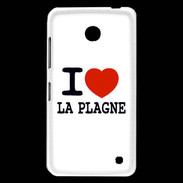 Coque Nokia Lumia 630 I love La Plagne