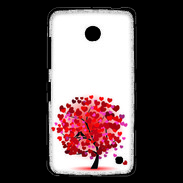Coque Nokia Lumia 630 Arbre coeurs