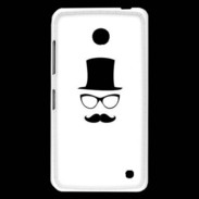 Coque Nokia Lumia 630 chapeau moustache